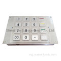 16-Key Stainless Anti-rotaka PCI nankatoavina PinPad Encrypted